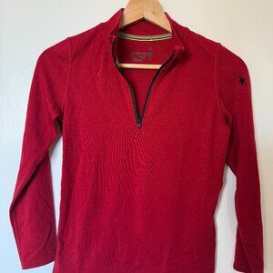 Kids XL Smartwool Merino Halfzip Baselayer